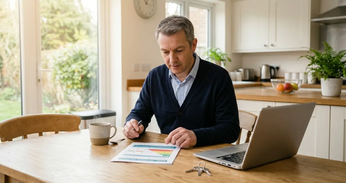 Landlord reviewing EPC